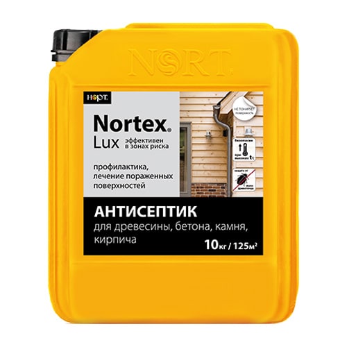 Антисептик Nortex - Lux (Нортекс - Люкс) для древесины (10 кг)